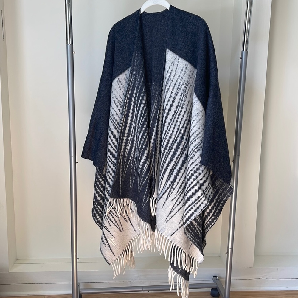 Women’s Frye Reversible Wool Boho Poncho